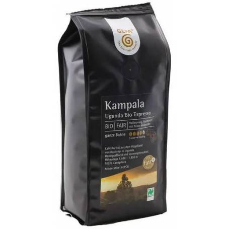 Cafea boabe Kampala (Uganda), eco-bio, 250 g, Fairtrade - Gepa