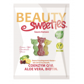 Jeleuri gumate acrisoare Pisicute, 125g - Beauty Sweeties