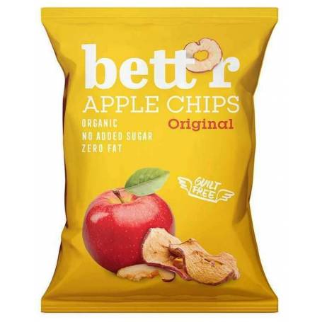 Chips din mere, eco-bio, 50 g, Bettr