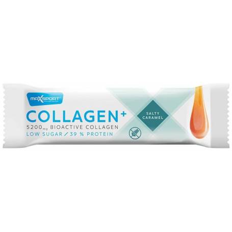 Baton proteic cu Colagen+ si caramel sarat, 40g - Max Sport