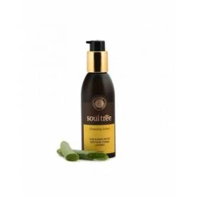 Lapte demachiant cu aloe si apa de trandafir, 150 ml, Soultree