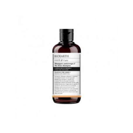 Sampon par ondulat, cret cu ceai verde 250ml - Hair Bioearth