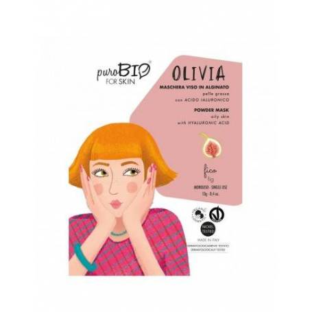 Masca peel-off pentru tenul gras OLIVIA, cu smochine, 13 g, PuroBio