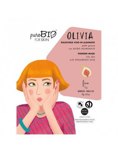 Masca Peel-off Pentru Tenul Gras Olivia, Cu Smochine, 13 G, Purobio