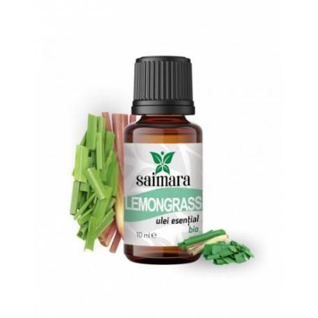 Ulei esential de Lemongrass Eco-Bio 10ml - Saimara