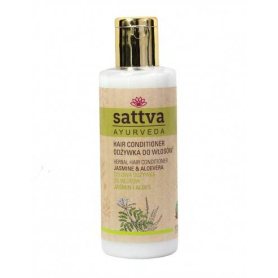 Balsam de par cu iasomie si aloe, 210ml - Sattva Ayurveda