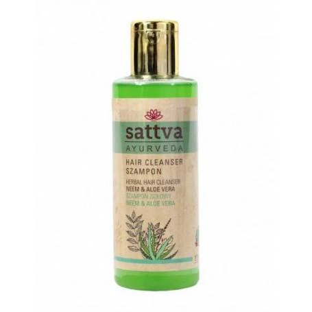 Sampon natural cu Neem si Aloe, 210ml - Sattva Ayurveda