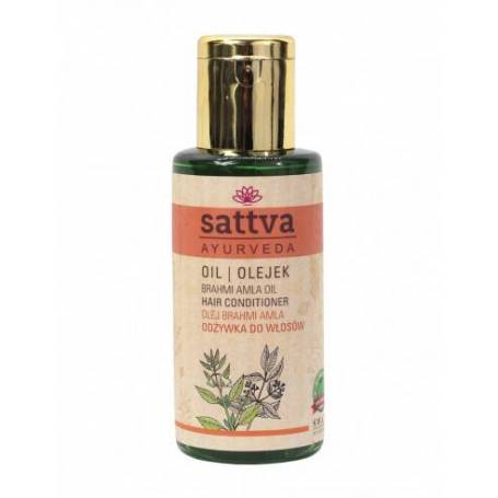 Ulei de par hidratant Amla si Brahmi Anticadere 100ml – Sattva Ayurveda