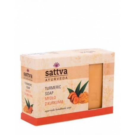 Sapun cu glicerina si turmeric, 125g – Sattva Ayurveda