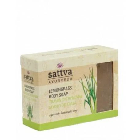 Sapun cu glicerina si lemongrass, 125g– Sattva Ayurveda