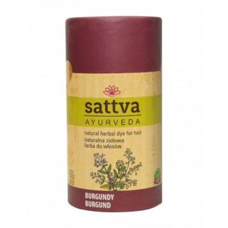 Vopsea Henna de par Roscat Burgundy, 150gr – Sattva Ayurveda