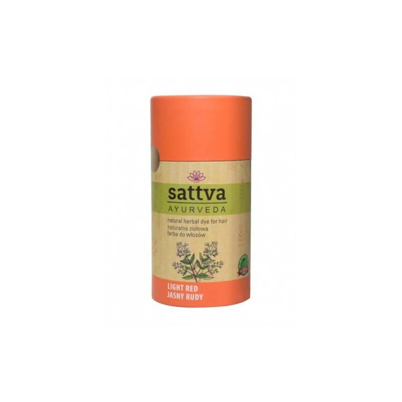 Vopsea Henna de par Cupru, 150gr – Sattva Ayurveda