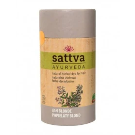 Vopsea Henna de par Blond Cenusiu, 150gr – Sattva Ayurveda