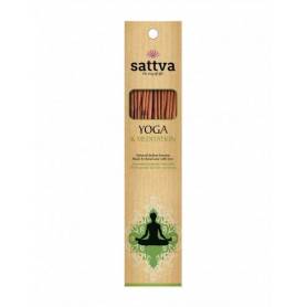 Betisoare parfumate Yoga & Meditation 15 bucati - Sattva Ayurveda