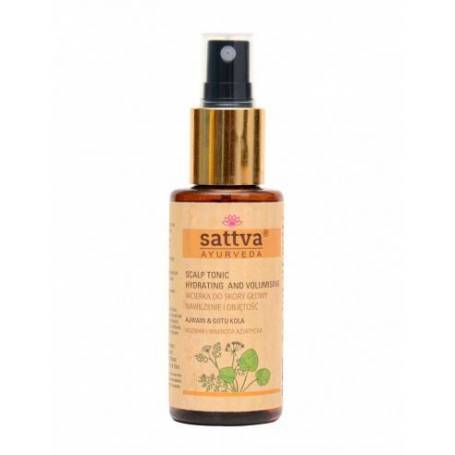 Tonic pentru volum si hidratare par cu Ajwain & Gotu Kola, 100ml – Sattva Ayurveda