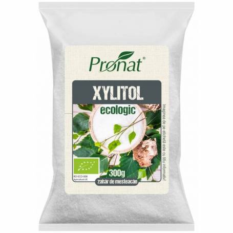 Zahar de mesteacan cristale 100% xylitol Eco-Bio 300g - Pronat