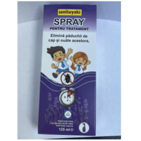 Spray de par antiparazitar, 125ml - Sanitayaki