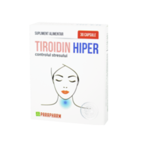 Tiroidin Hiper 30cps hipertiroidism - Parapharm