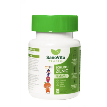 Multivitamine copii echilibru zilnic 60buc - Sano Vita