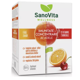 Acadele pentru imunitate si concentrare, 10bucati - Sanovita