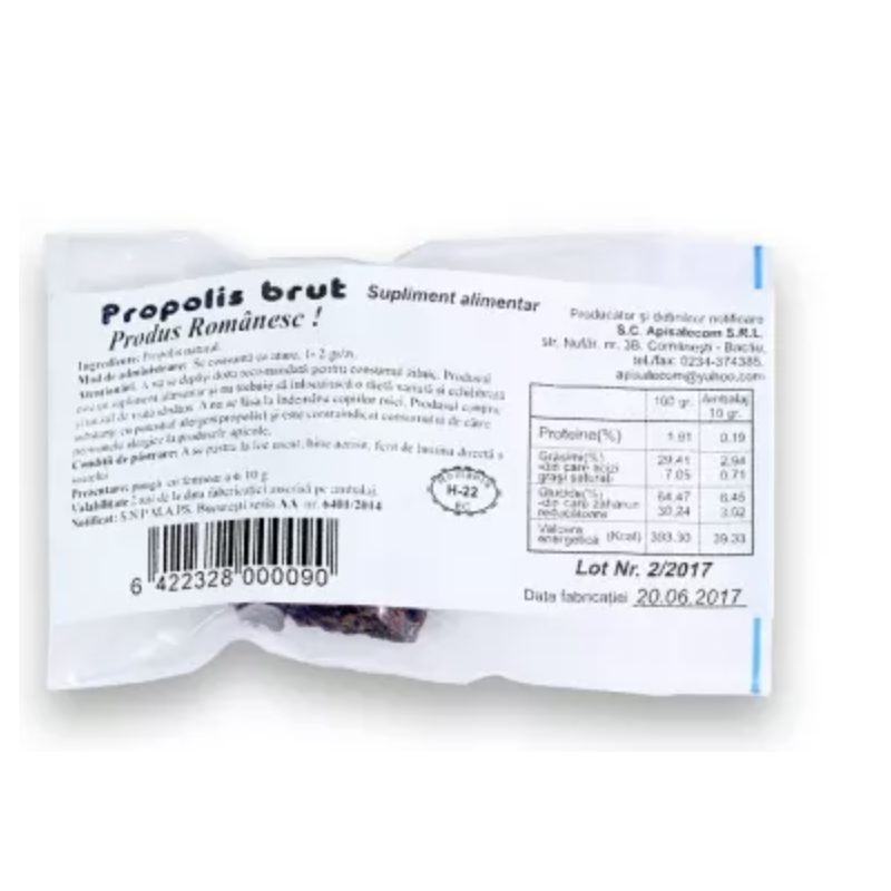 Propolis Brut 10g - Apisalecom