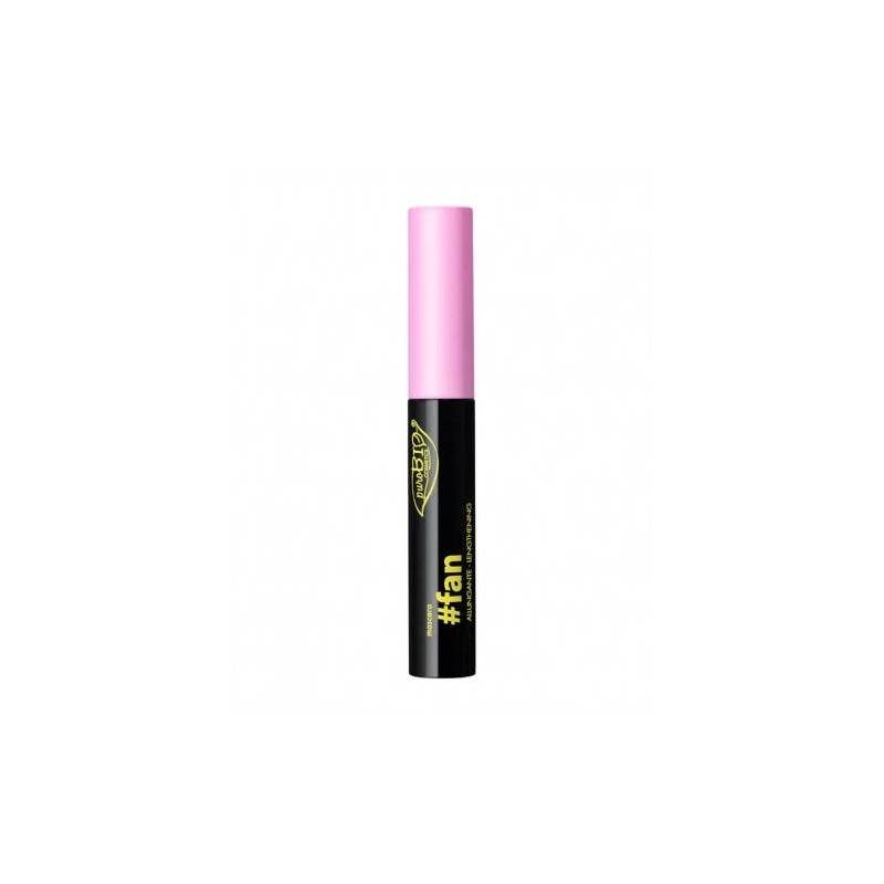 Rimel cu efect de alungire Fan, Negru, PuroBIO