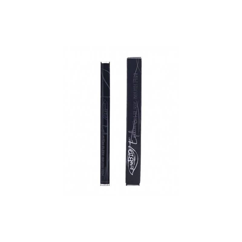 Tus de ochi creion Negru On Fleek Brush Pen, PuroBIO
