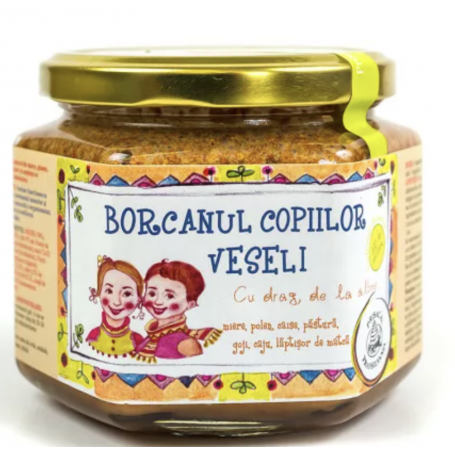 Borcanul copiilor veseli, 400g - Prisaca