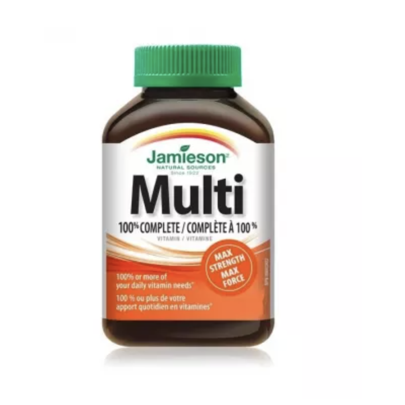 Multi 100% Complete Vitamin, 30cps - Jamieson