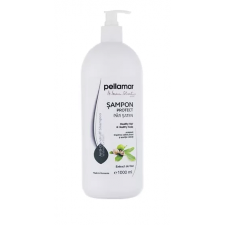 Sampon par saten extract de nuc, 1000ml - Pellamar