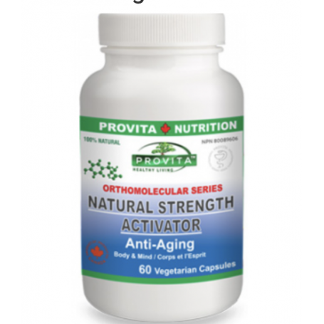 Natural Strength Activator Anti-Aging 60cps - Provita Nutrition