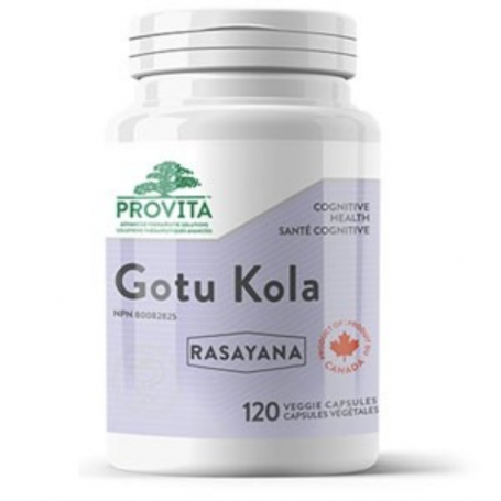 Gotu Kola 500mg, 120cps - Organika-Provita Nutrition