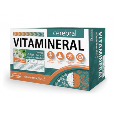 Vitamineral Cerebral, 30flacoane - Type Nature