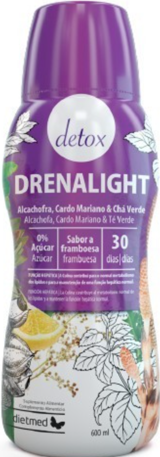 Drenalight Detox solutie orala, 600ml Dietmed - Type Nature