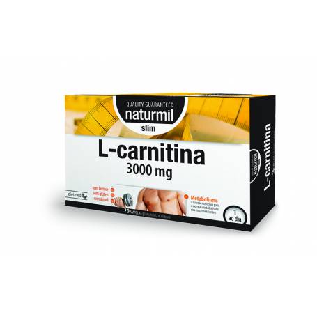 L - Carnitina Slim 3000 mg 15ml x 20flacoane, Dietmed - Type Nature