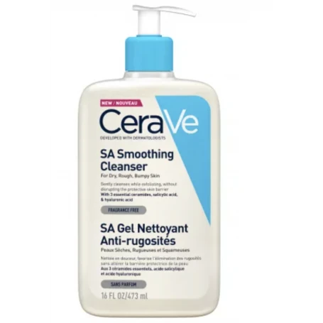 Gel de curatare anti-rugozitati pentru pielea uscata si aspra, 473ml - CeraVe