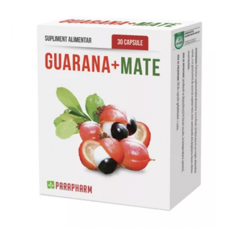 Guarana si Mate, 30cps  Quantum Pharm