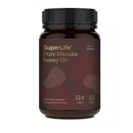 Miere de Manuka UMF15+, MGO514+, 500g - Superlife