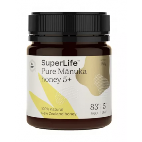 Miere Manuka, Pure Manuka UMFS+ MGO83+, 250g - Superlife