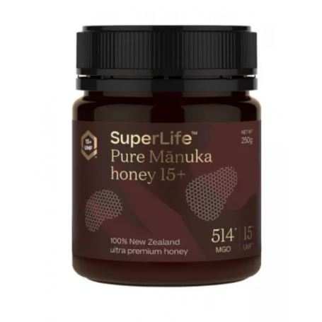 Miere de Manuka UMF15+, MGO514+, 250g - Superlife