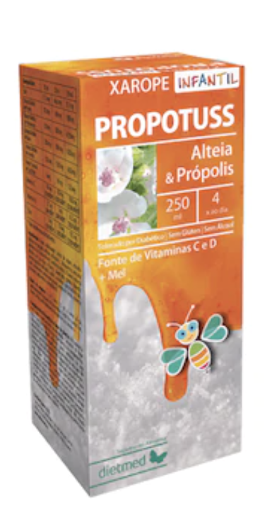 Propotuss Infantil, Solutie Orala Pentru Imunitate Copii, 250ml - Dietmed
