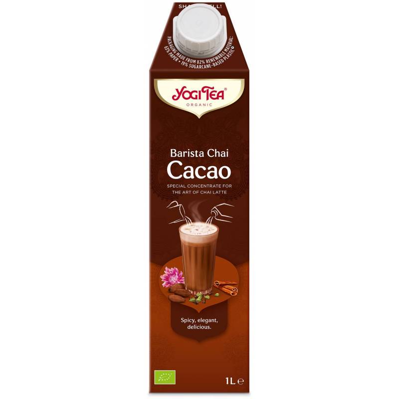 Specialitate concentrata de ceai Barista Chai cu cacao, eco-bio, 1L,