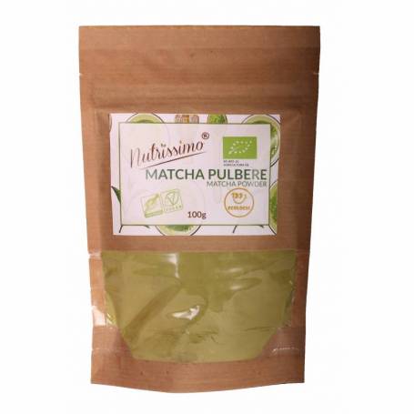 Matcha pulbere, eco-bio, 60 g, Nutrissimo