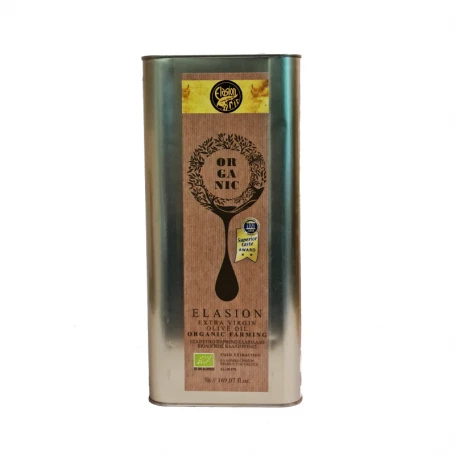 Ulei de masline extravirgin, presat la rece, 5 litri, eco-bio, Elasion