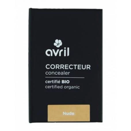 Corector bio Nude, cu grad ridicat de acoperire, 4 g, Avril