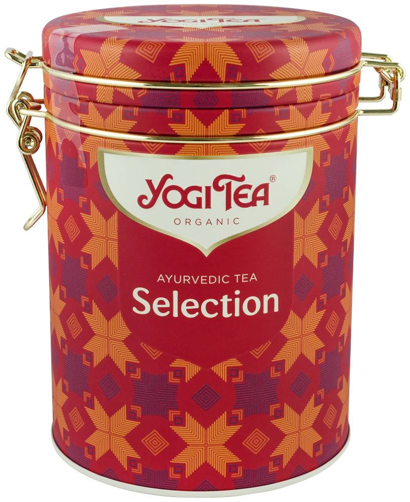 Cutie de colectie cu 30 plicuri de ceai Ayurvedic Collection - Yogi Tea