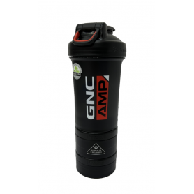 Blender Bottle Shaker Cup V2, Prostak Compartiment Pentru Suplimente, 450ml - GNC