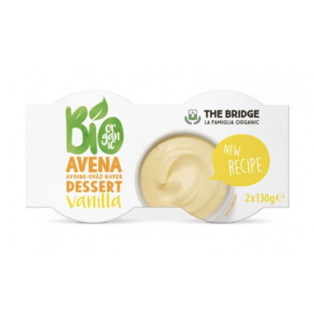 Desert din budinca din orez cu vanilie, eco-bio, 2x130g - The Bridge