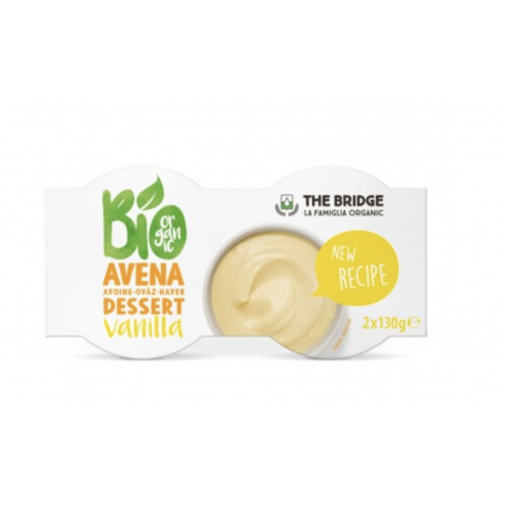 Desert cu budinca din ovaz cu vanilie, eco-bio, 2x130g - The Bridge