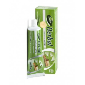 Pasta de dinti, fara fluor, cu Neem, 100 ml, Dabur
